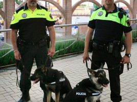 alt="Unidad canina Leganes"