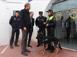 alt="nueva unidad canina Policia Local Vall D'Uixó"