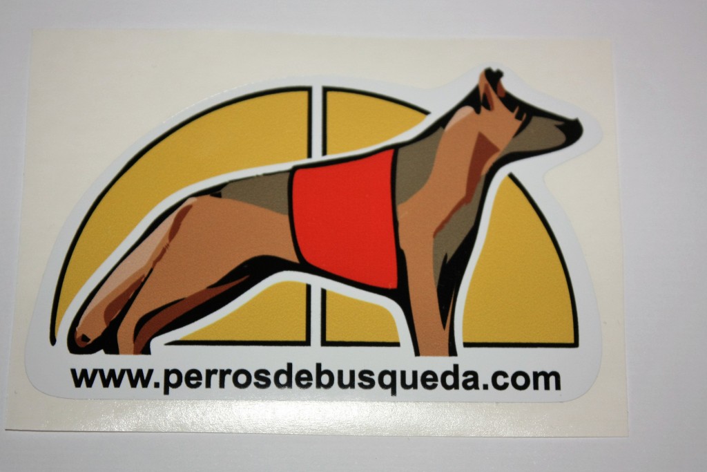 Pegatina de PerrosdeBusqueda