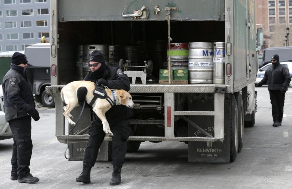 perros detectores de explosivos desde el 11-S