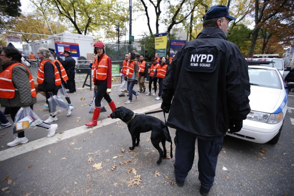 perros detectores de explosivos desde el 11-S