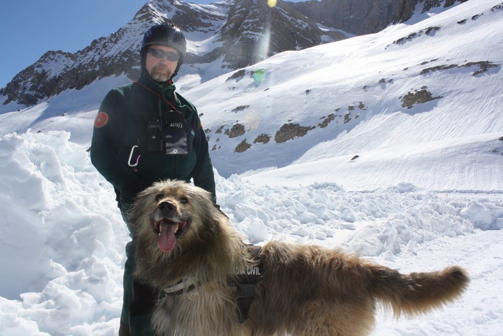 rescate en la montaña