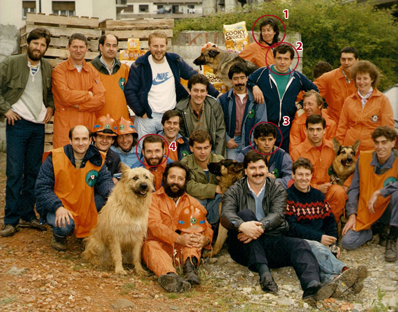 Grupo del Perro de Salvamento de Euskadi