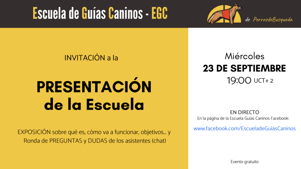 Escuela de Guías Caninos