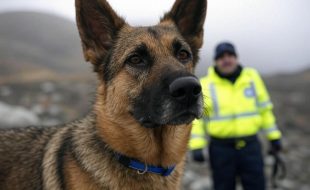 la frustración en perros de búsqueda